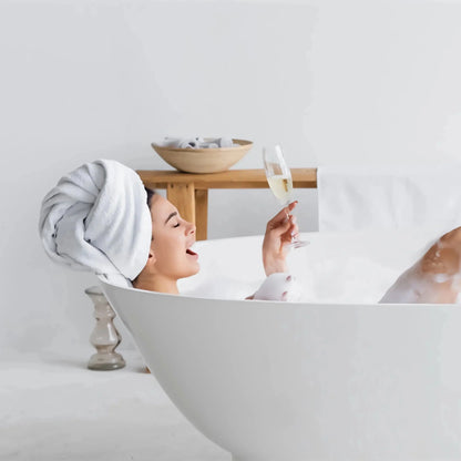 Microfiber Hair Drying Towel Cap – Quick-Dry Super Absorbent Wrap