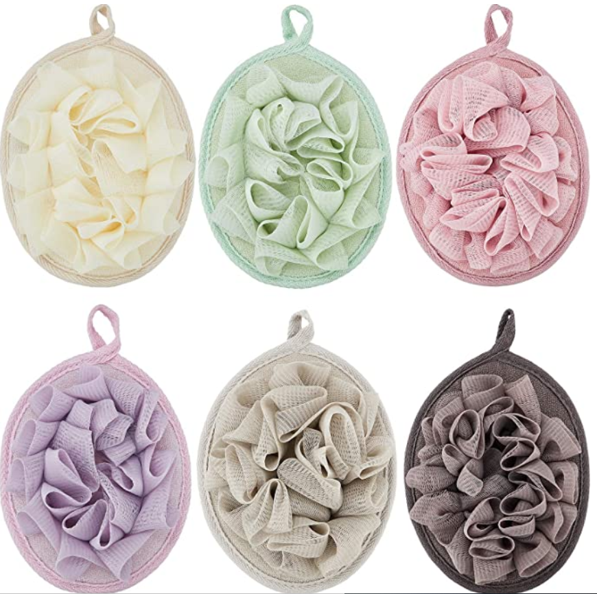 Glove Shower Puff - wash your loved one with a gentle barrier