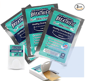 Breathific Pre+Probiotics Oral Strips